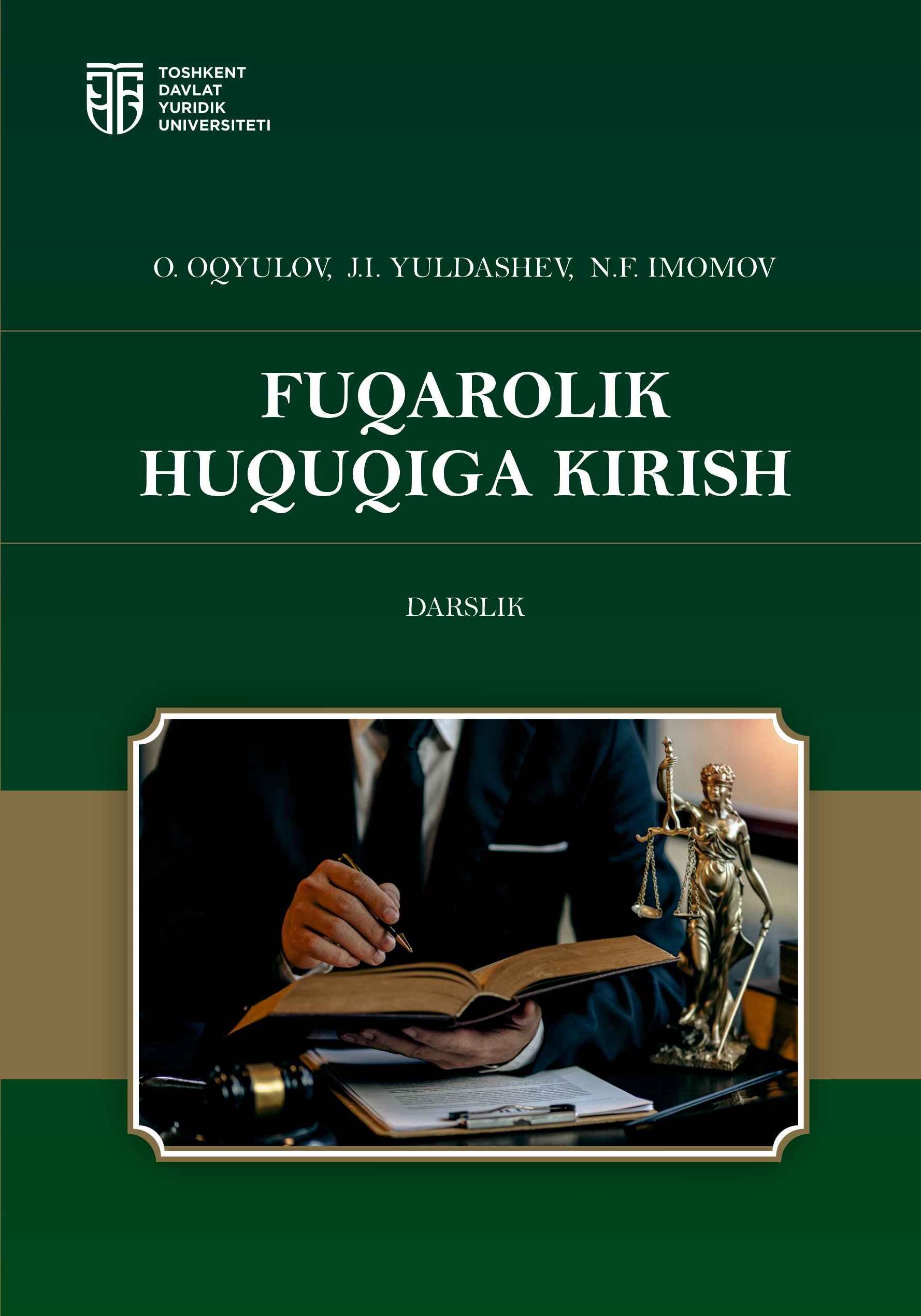 Fuqarolik huquqiga kirish