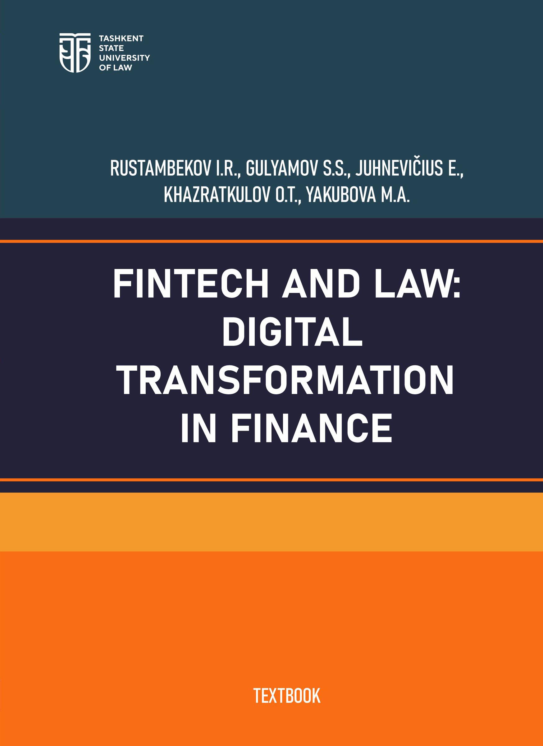 Fintech and law: digital transformation in finance