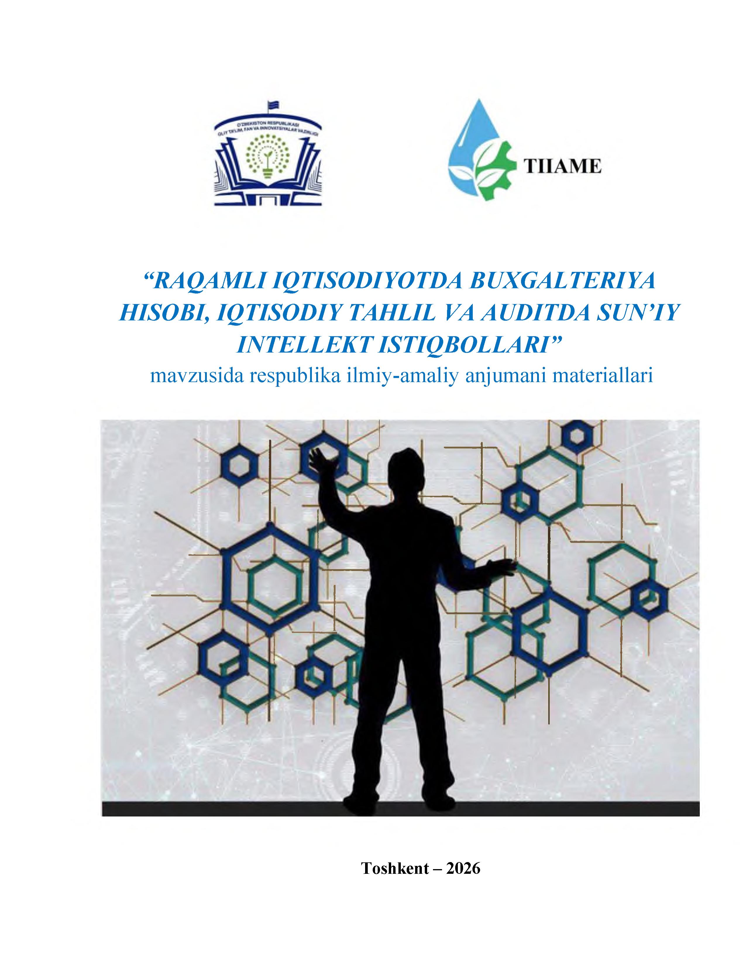 Raqamli iqtisodiyotda buxgalteriya hisobi, iqtisodiy tahlil va auditda sun’iy intellekt istiqbollari Pirmedova X. 2026